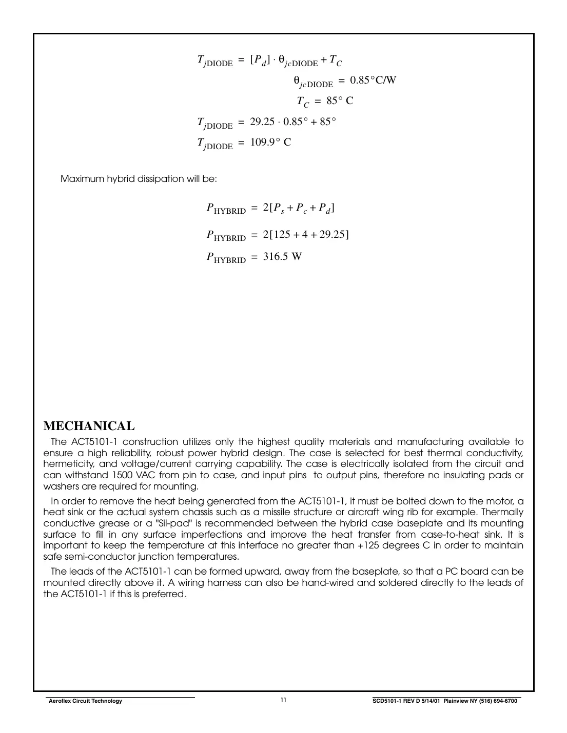 act5101-1 Datasheet Page 11