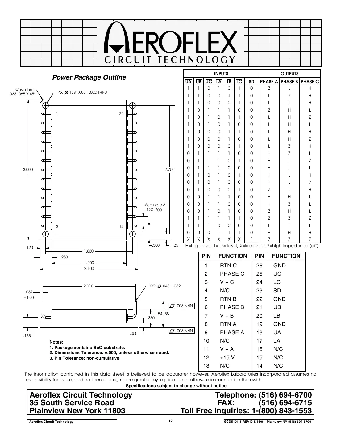 act5101-1 Datasheet Page 12