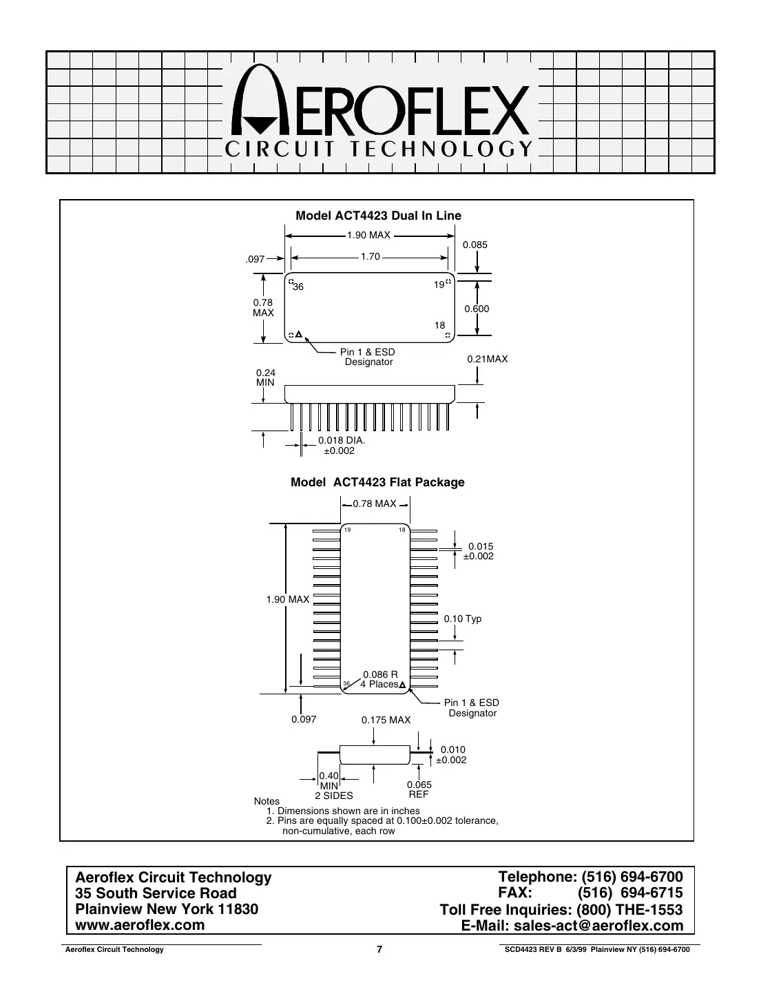 act4423 Datasheet Page 7