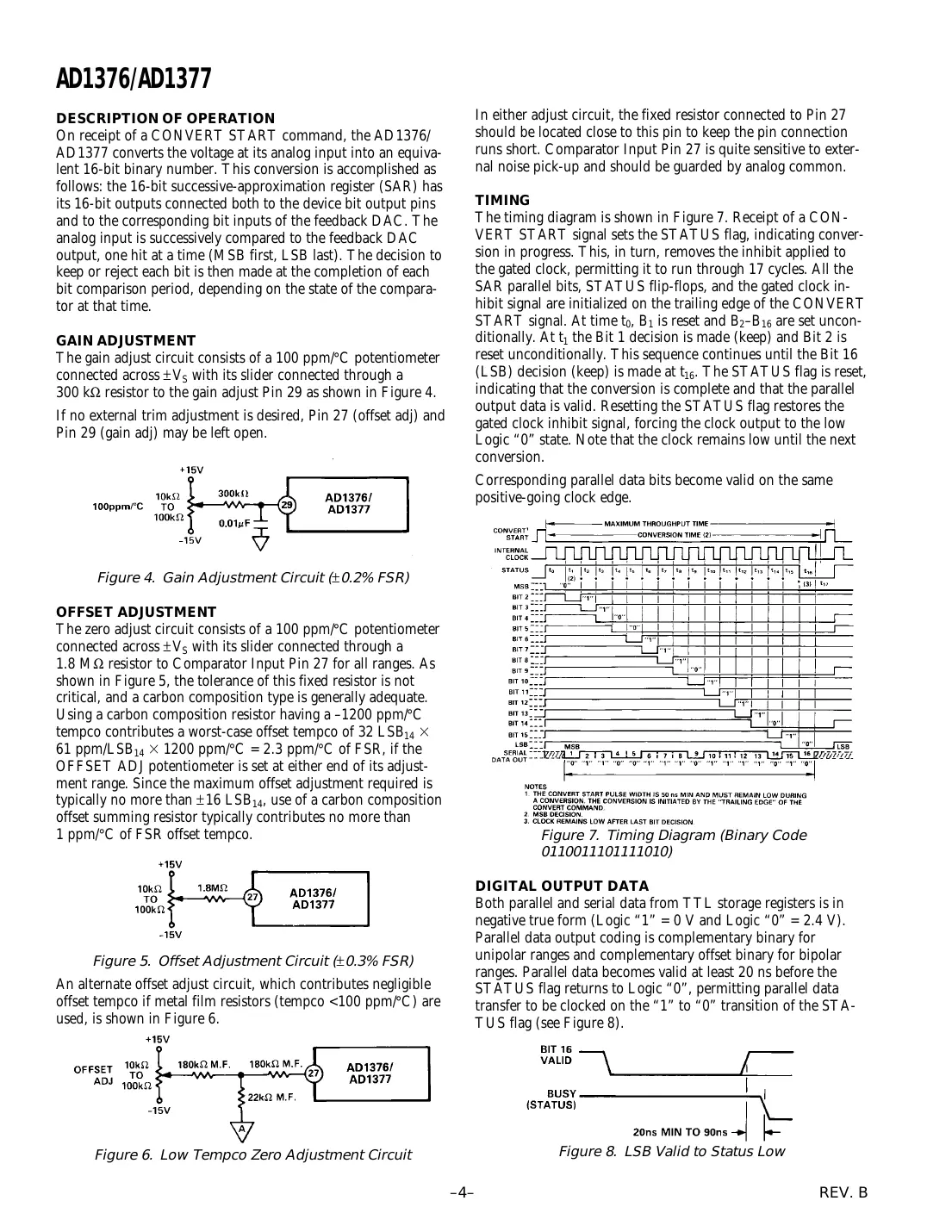 ad1376 Datasheet Page 4