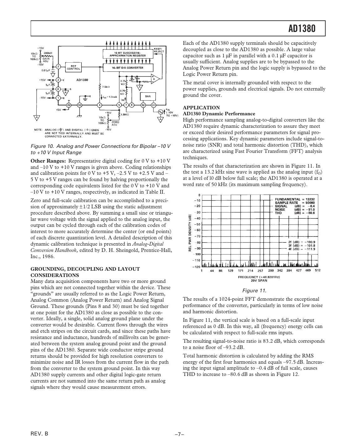 ad1380 Datasheet Page 7