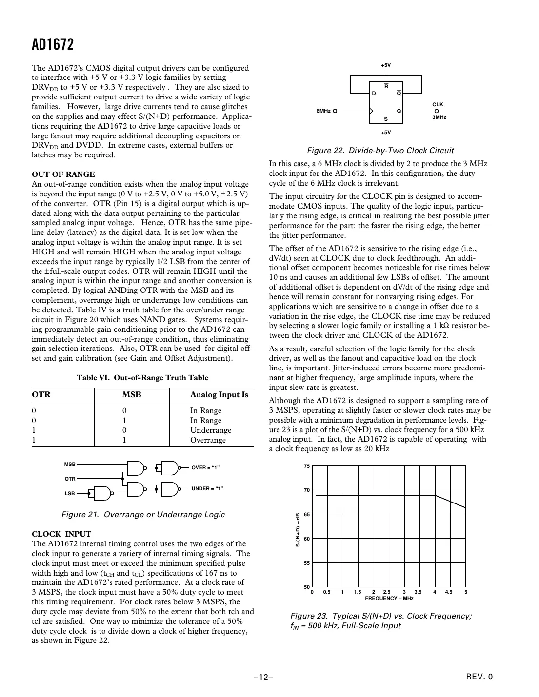 ad1672 Datasheet Page 12
