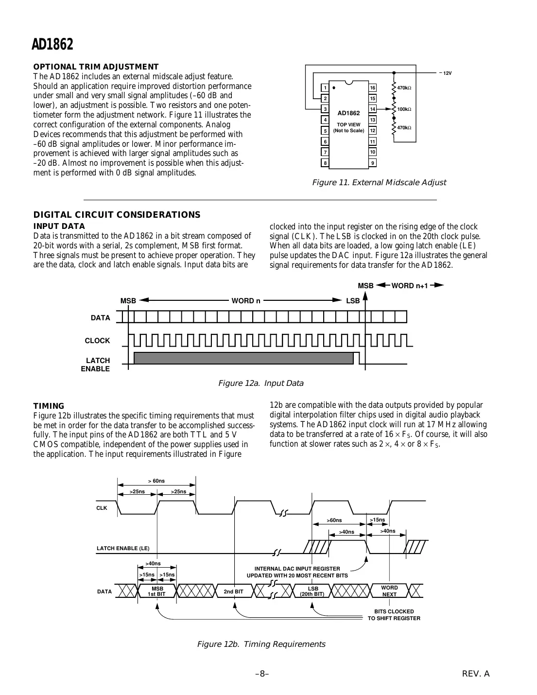ad1862 Datasheet Page 8
