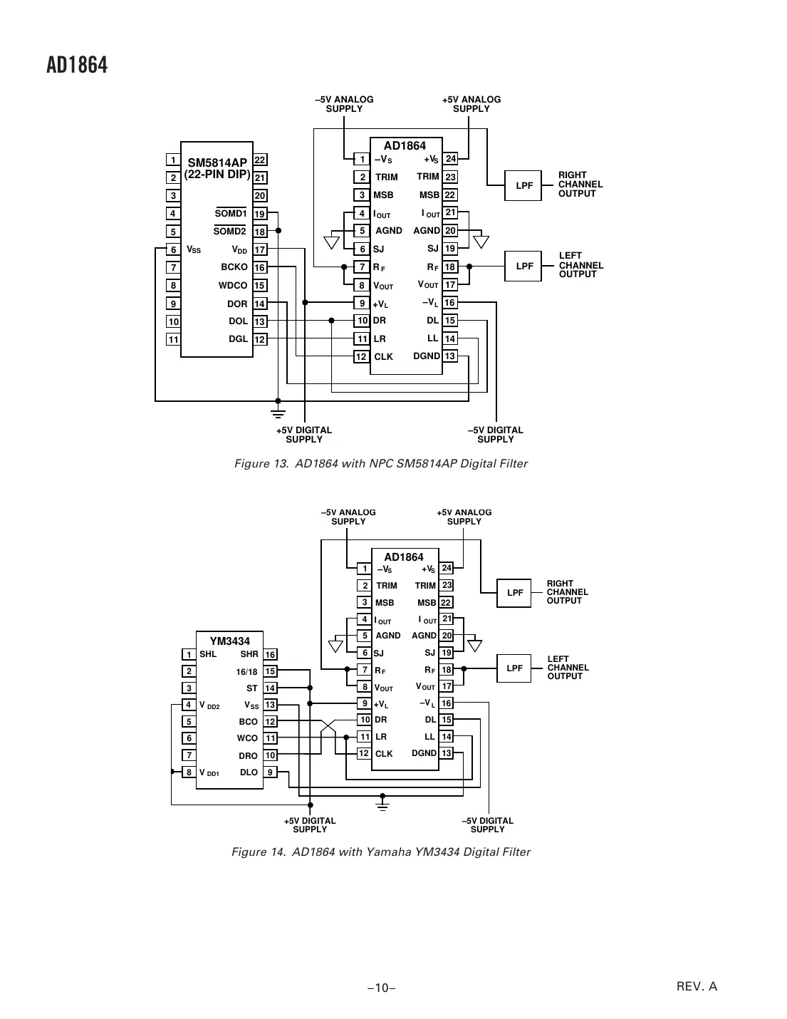 ad1864 Datasheet Page 10
