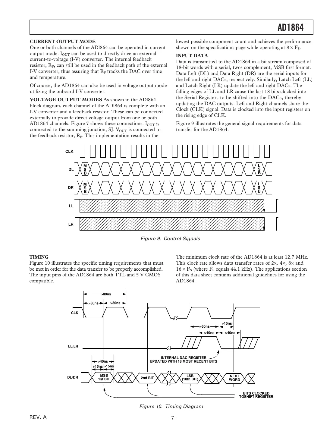ad1864 Datasheet Page 7