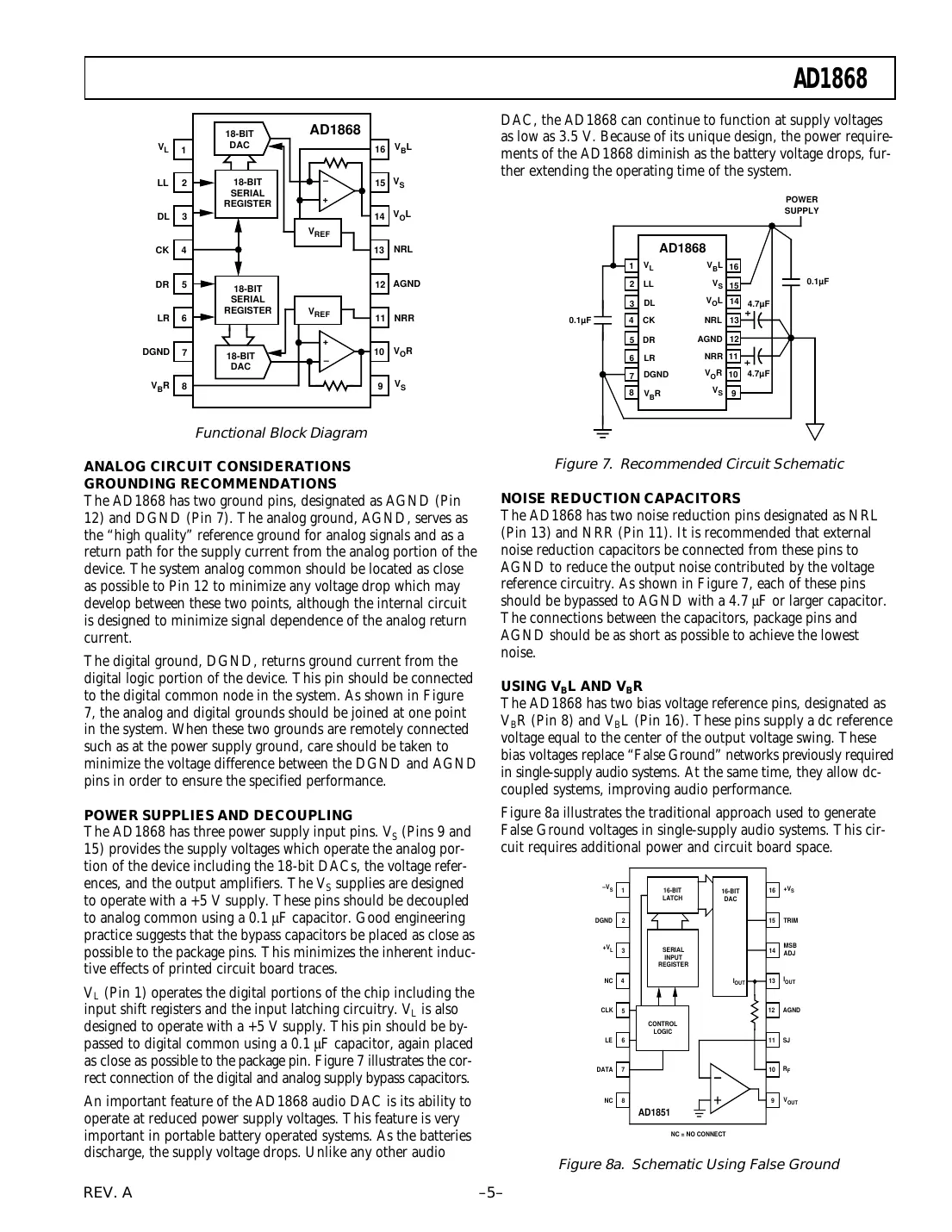 ad1868 Datasheet Page 5