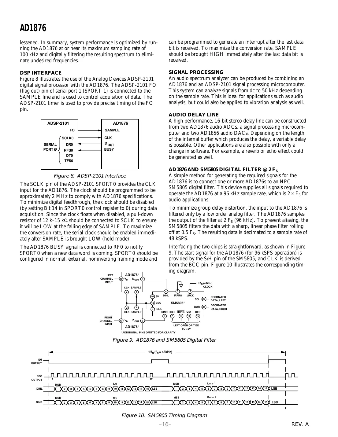ad1876 Datasheet Page 10