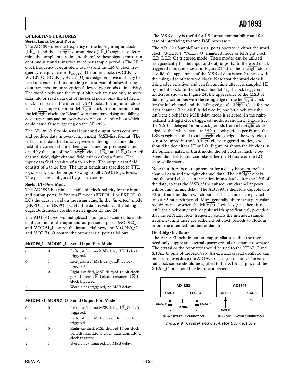 ad1893 Datasheet Page 13