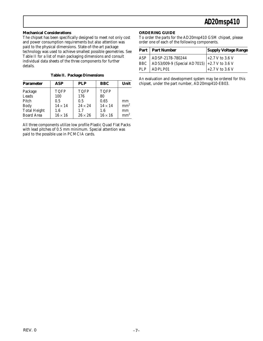 ad20msp410 Datasheet Page 7