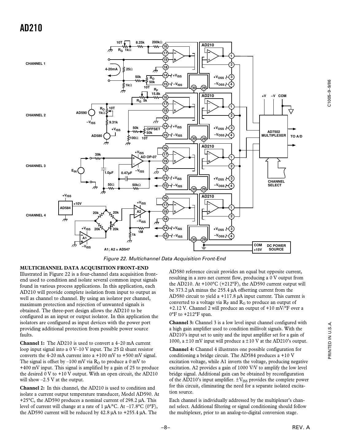 ad210 Datasheet Page 8