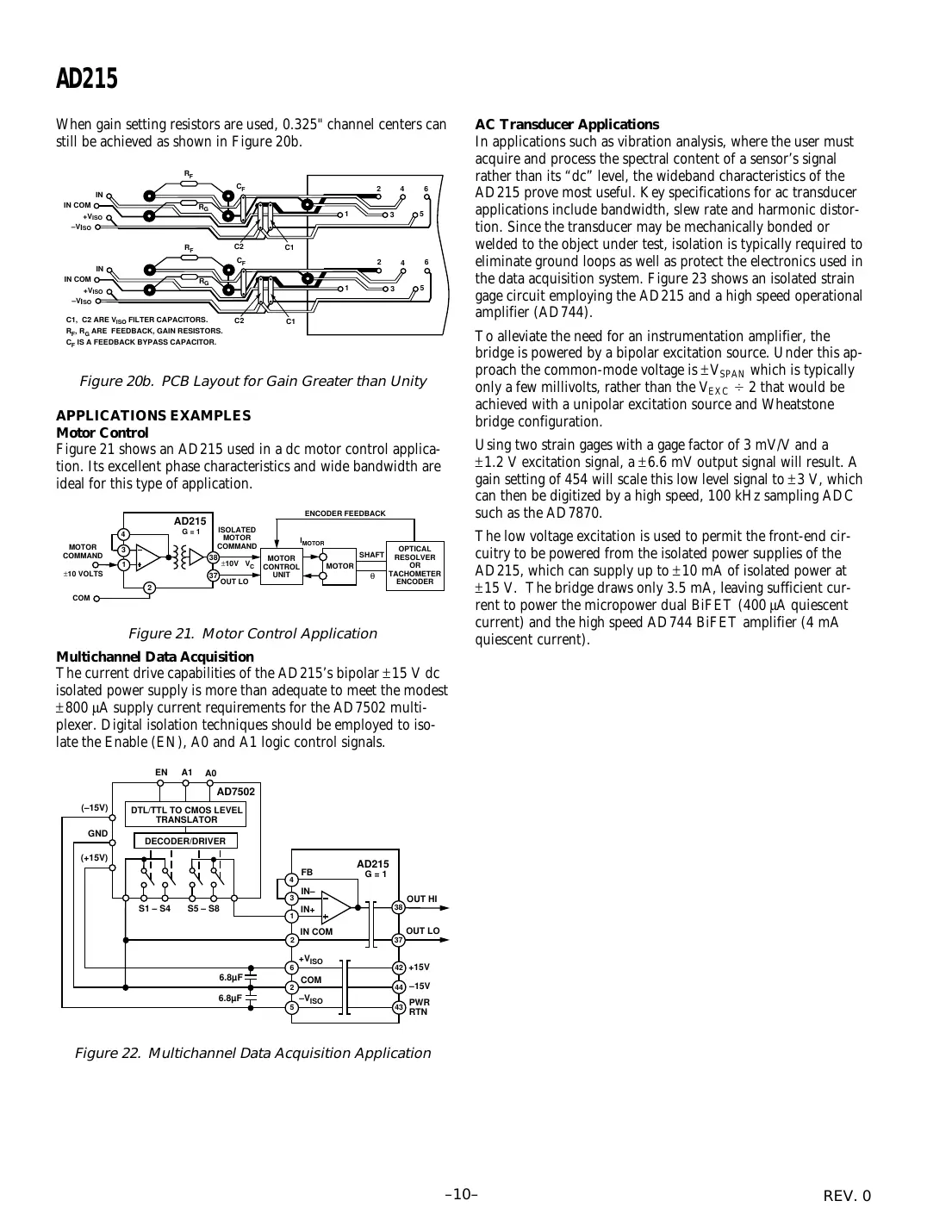 ad215 Datasheet Page 10