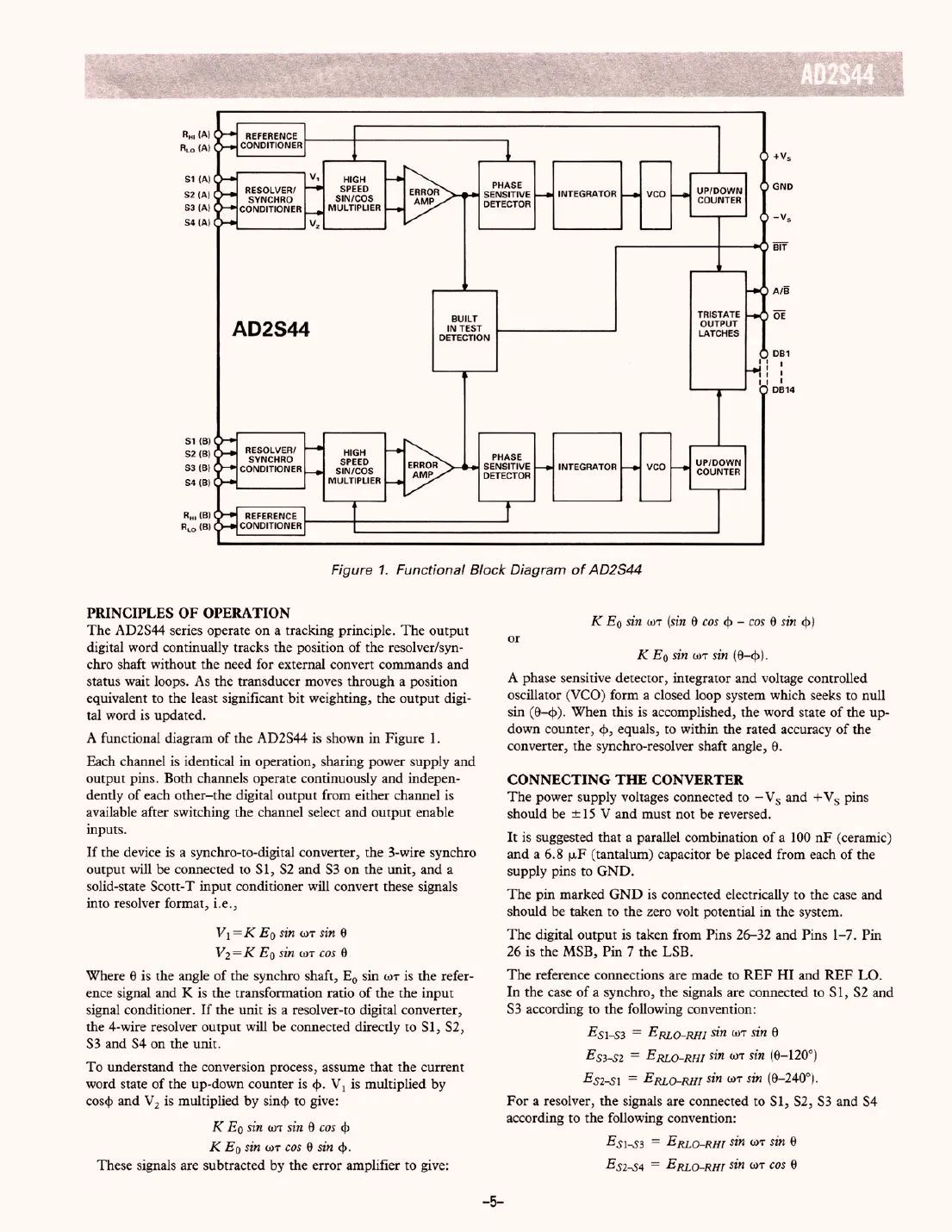 ad2s44 Datasheet Page 5