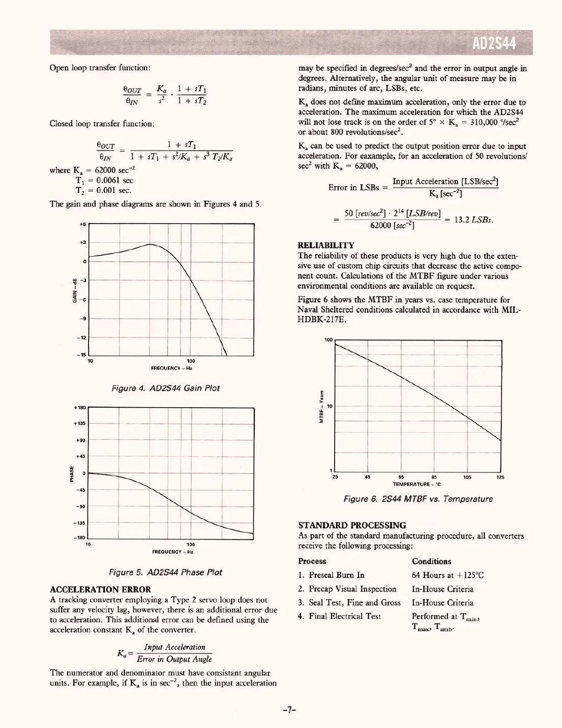 ad2s44 Datasheet Page 7