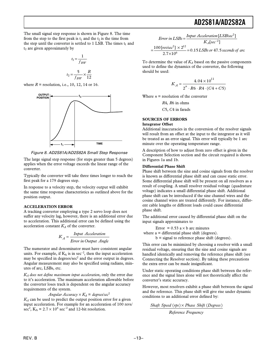 ad2s81a Datasheet Page 13