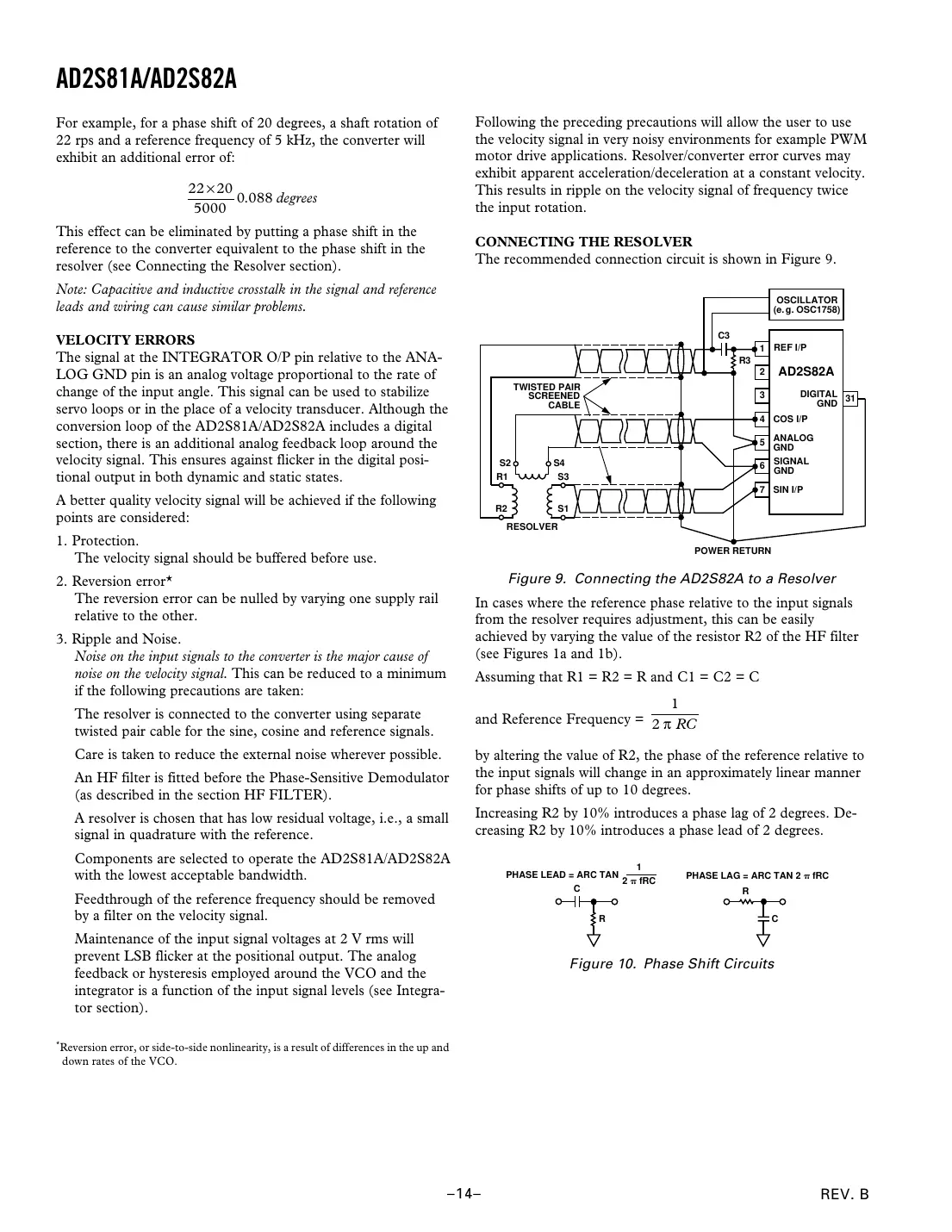 ad2s81a Datasheet Page 14
