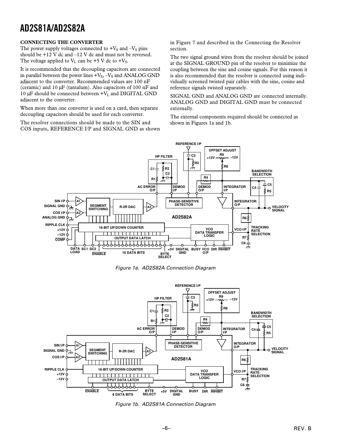 ad2s81a Datasheet Page 6