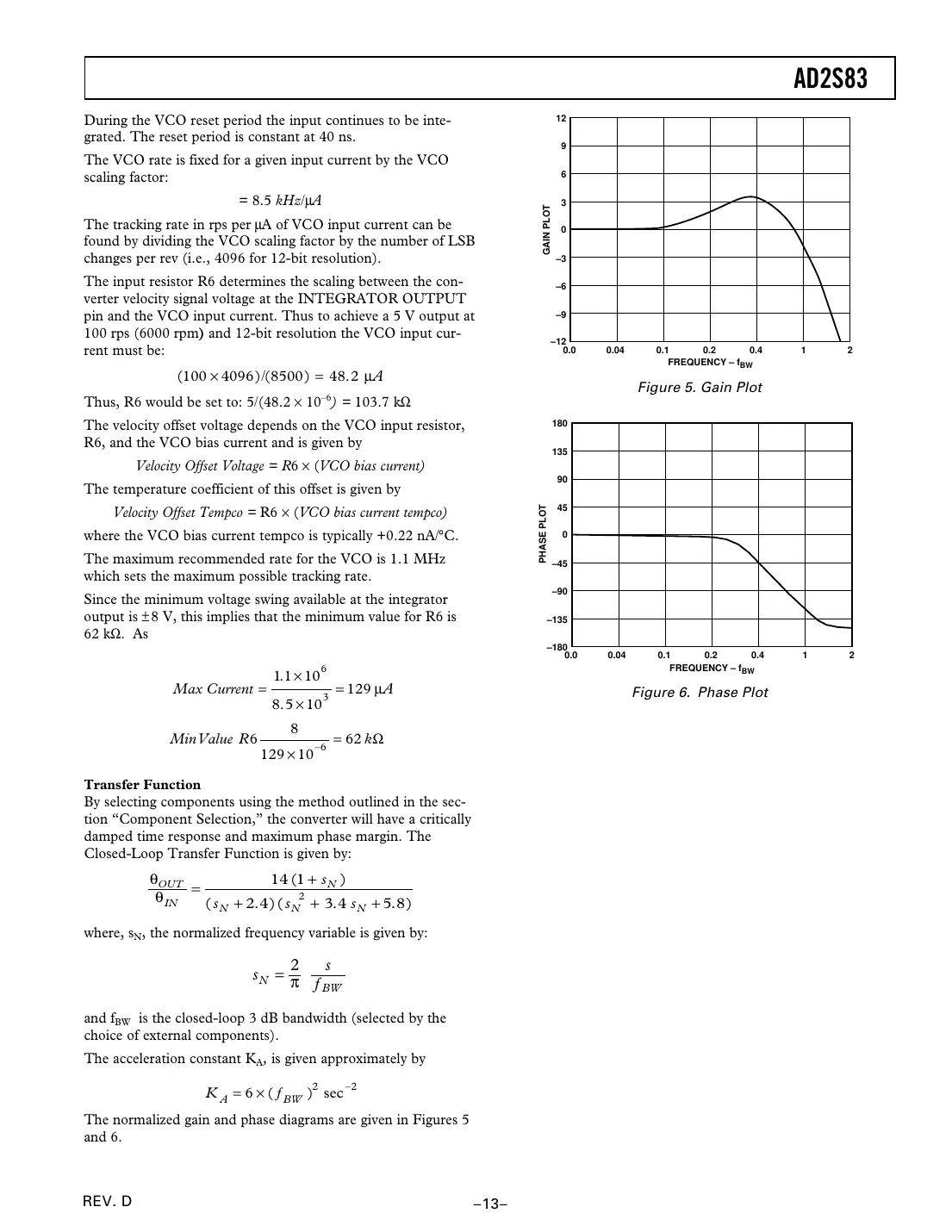 ad2s83 Datasheet Page 13