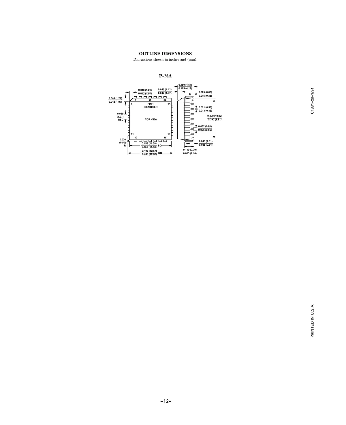ad2s93 Datasheet Page 12