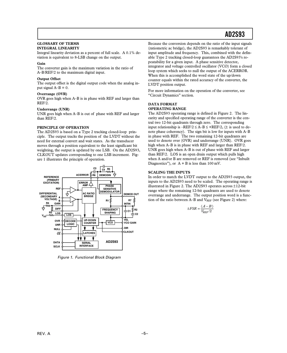 ad2s93 Datasheet Page 5