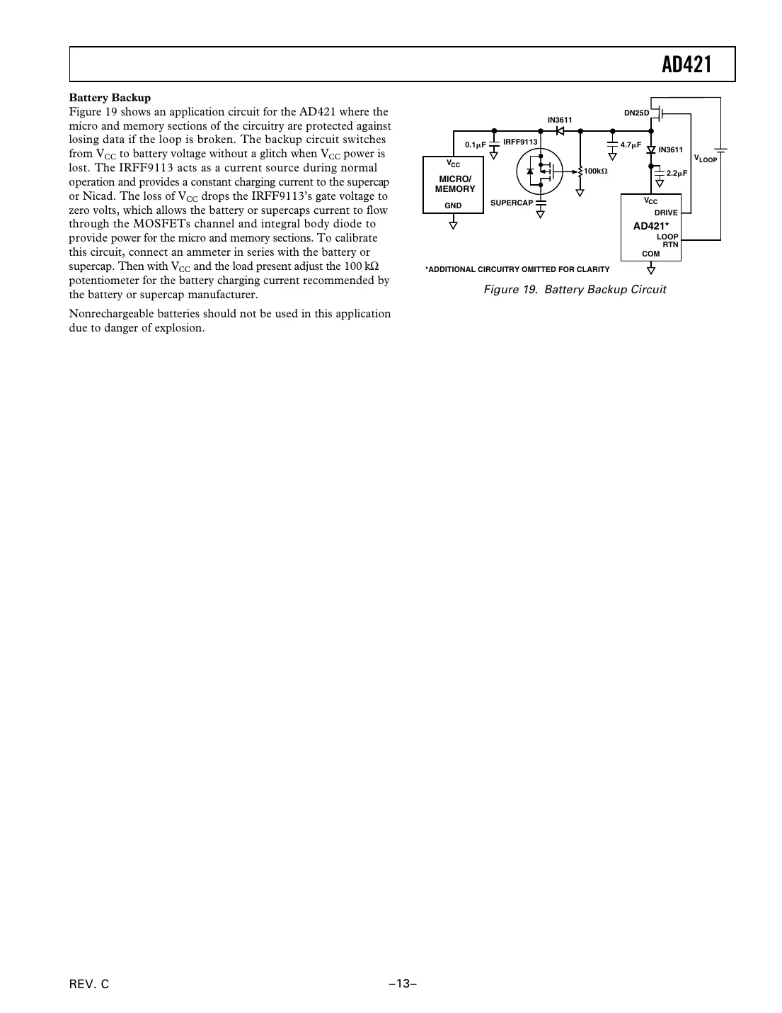 ad421 Datasheet Page 13