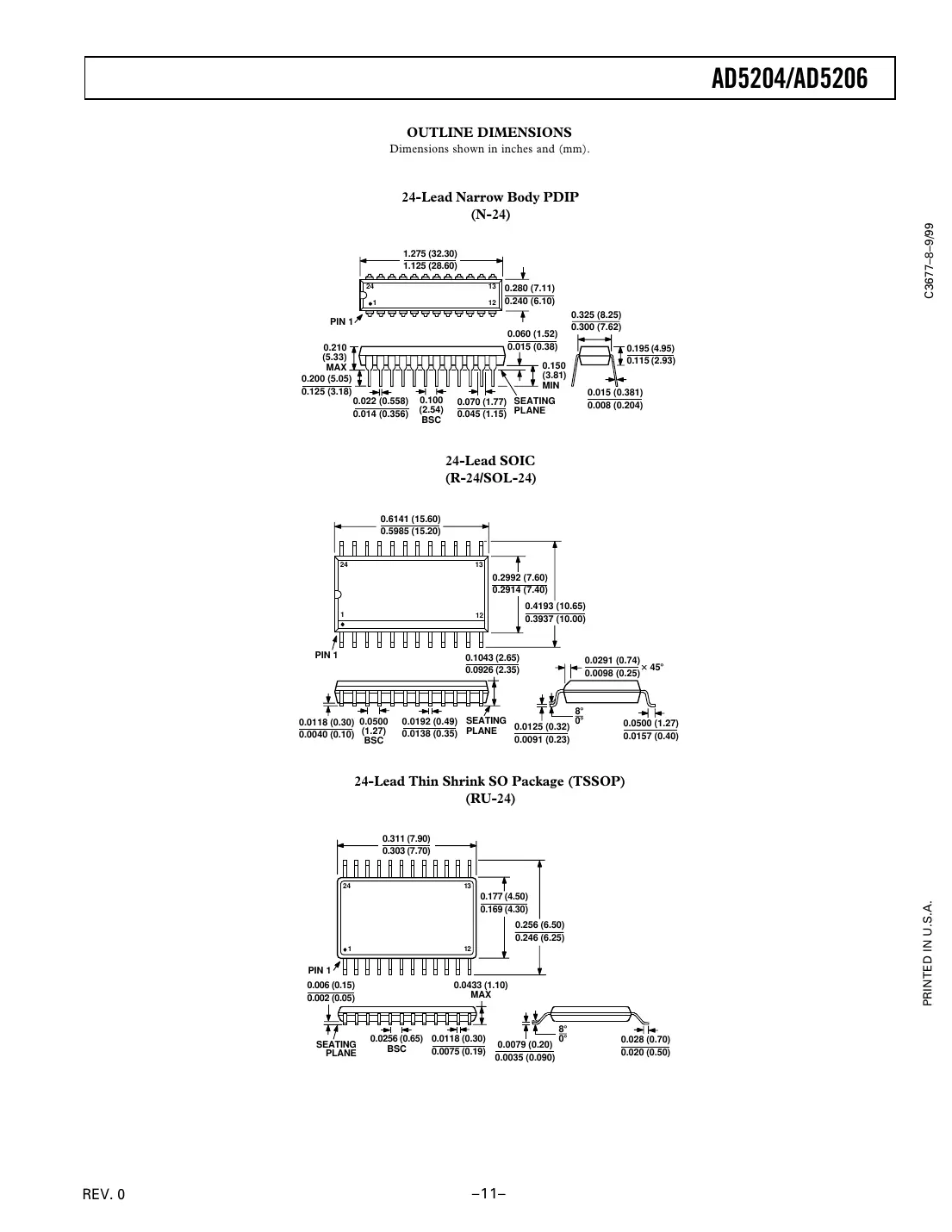 ad5204 Datasheet Page 11