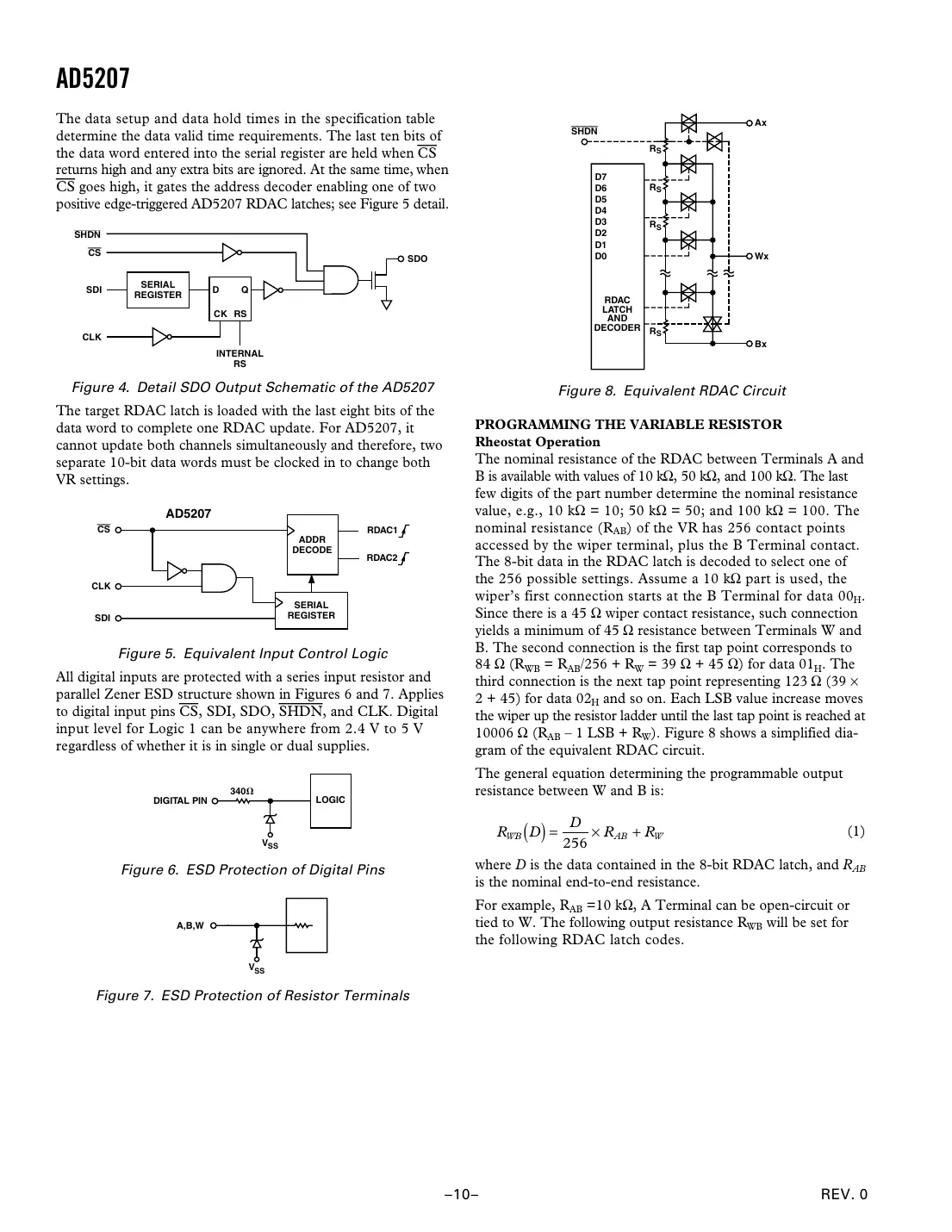 ad5207 Datasheet Page 10
