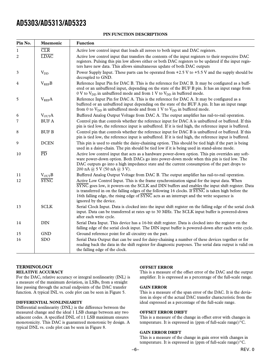 ad5303 Datasheet Page 6