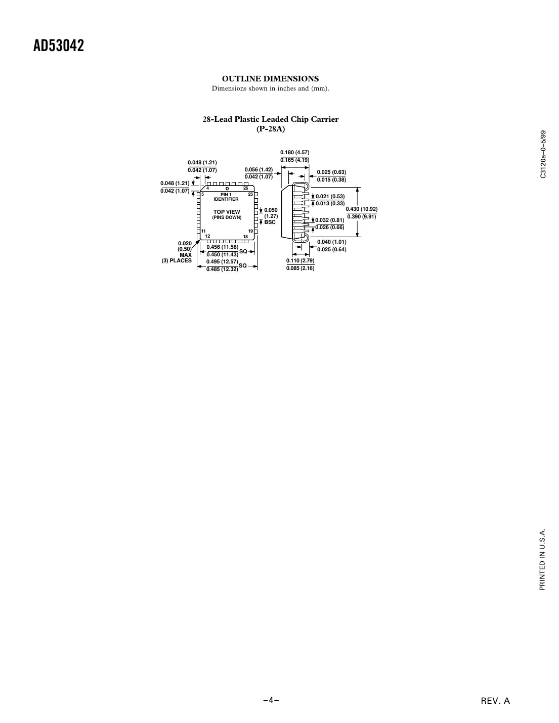 ad53042 Datasheet Page 4