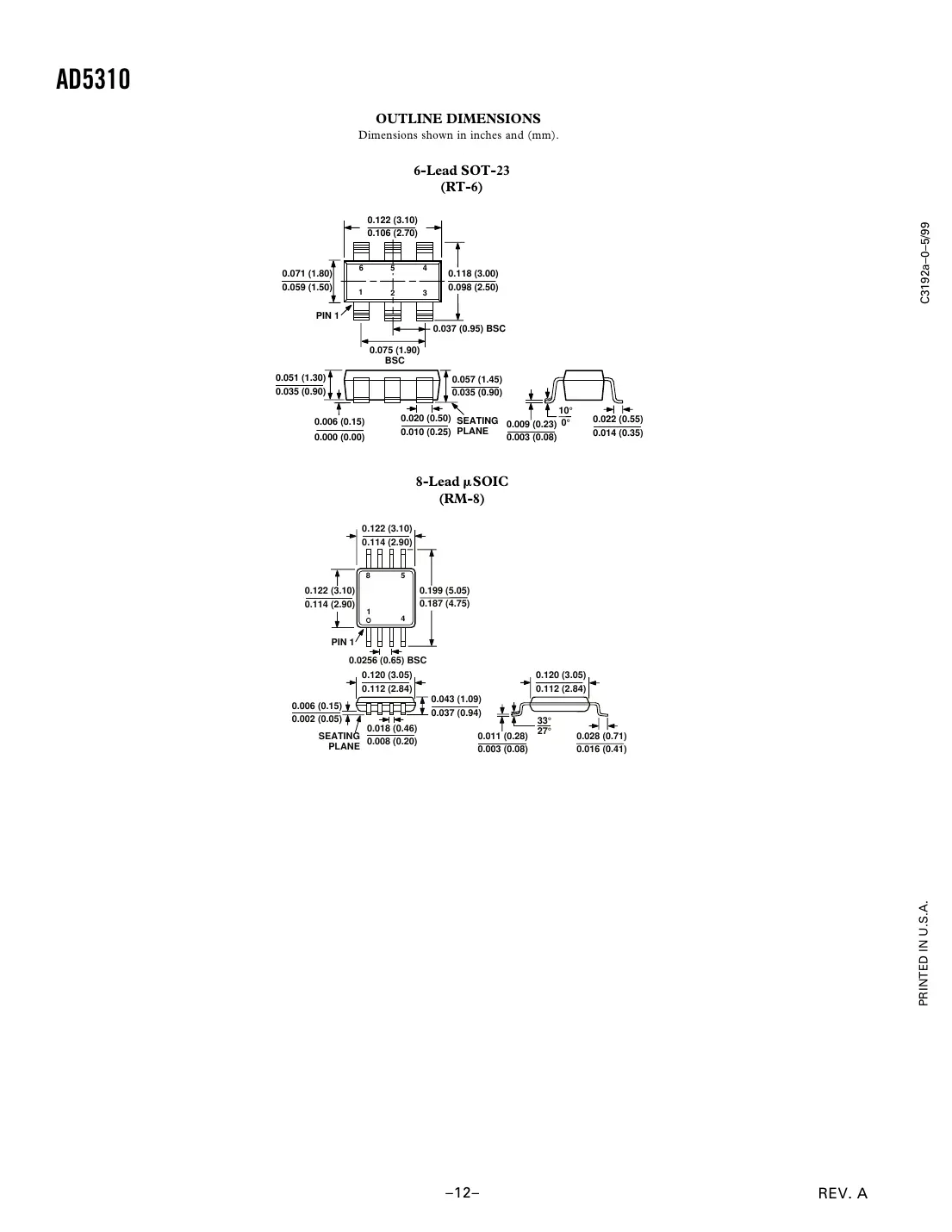 ad5310 Datasheet Page 12
