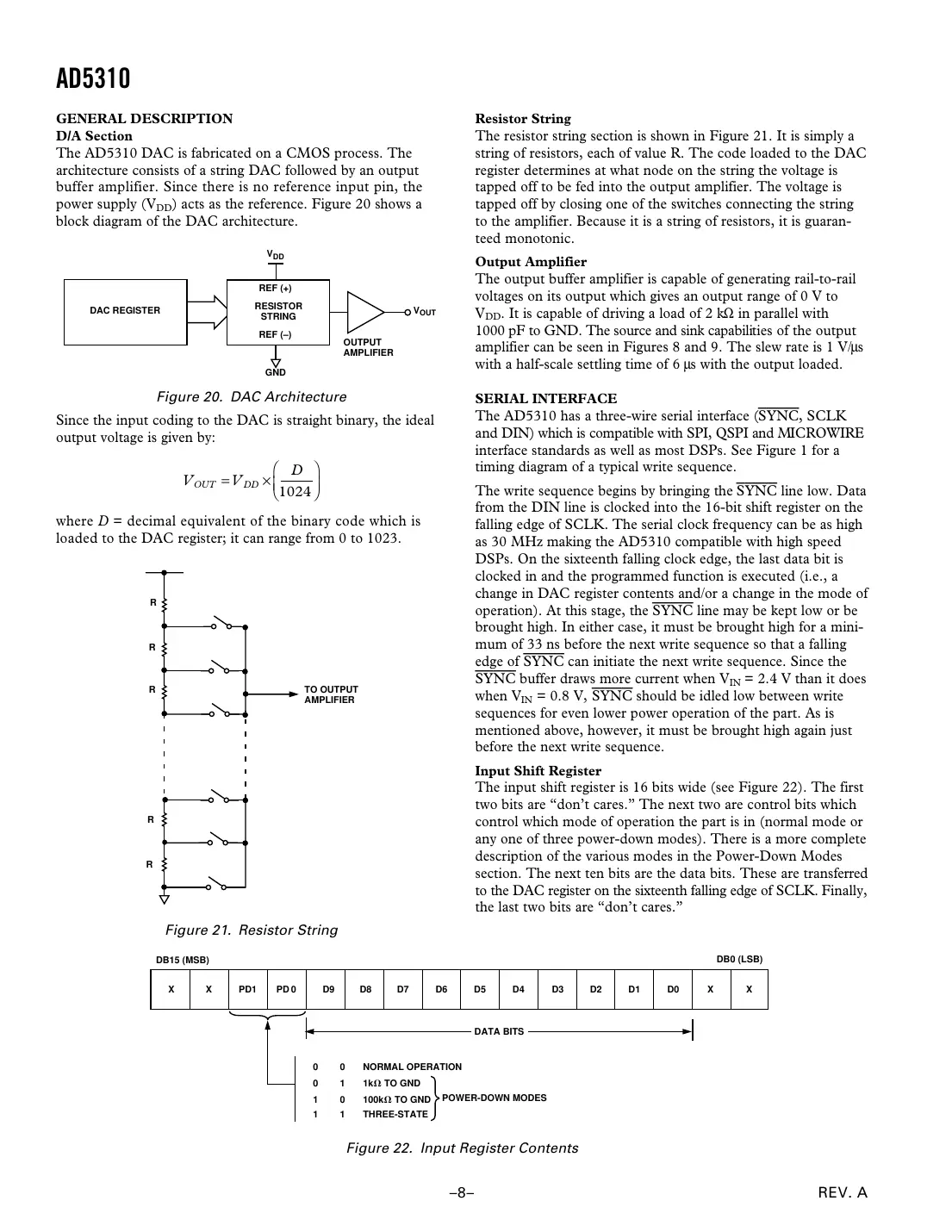 ad5310 Datasheet Page 8