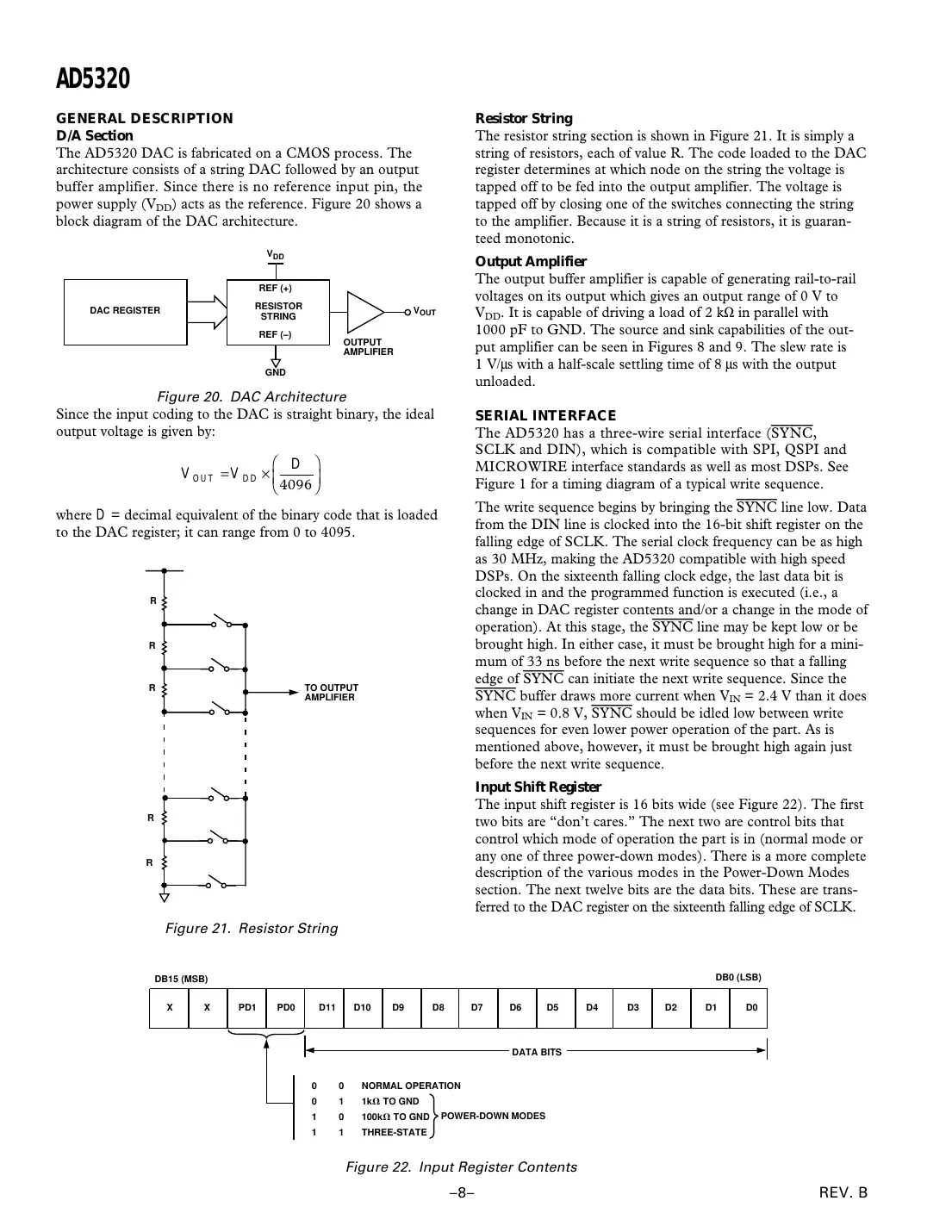 ad5320 Datasheet Page 8