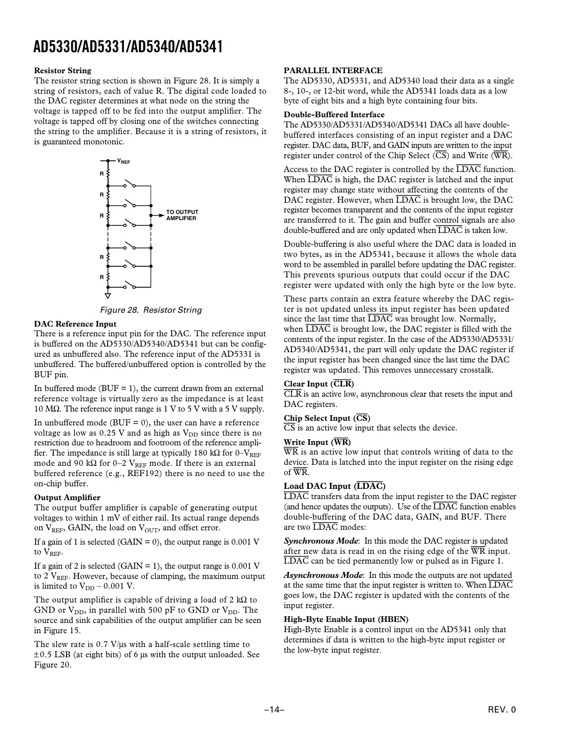 ad5330 Datasheet Page 14