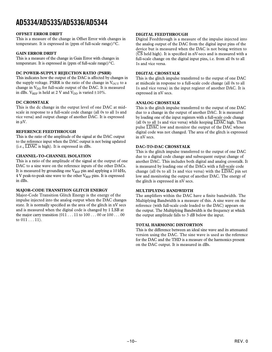ad5334 Datasheet Page 10