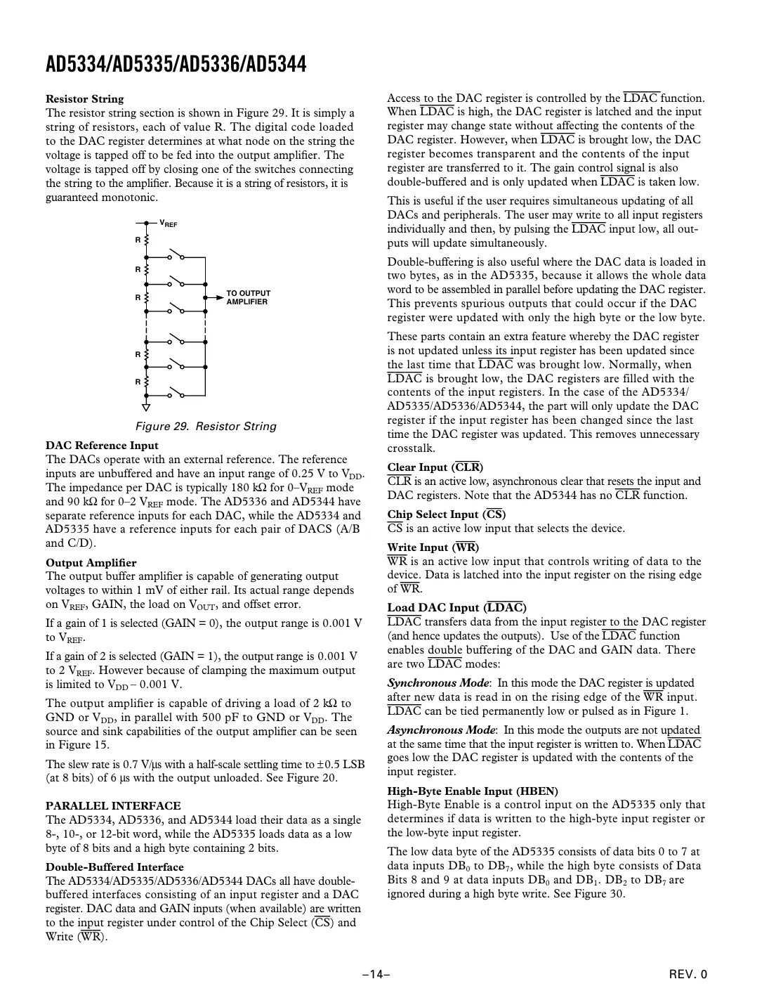 ad5334 Datasheet Page 14