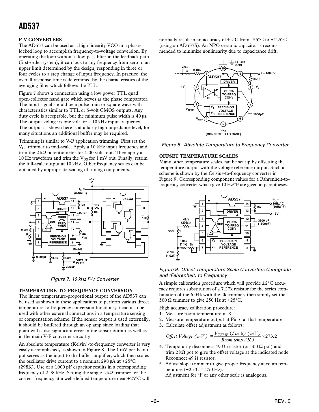 ad537 Datasheet Page 6