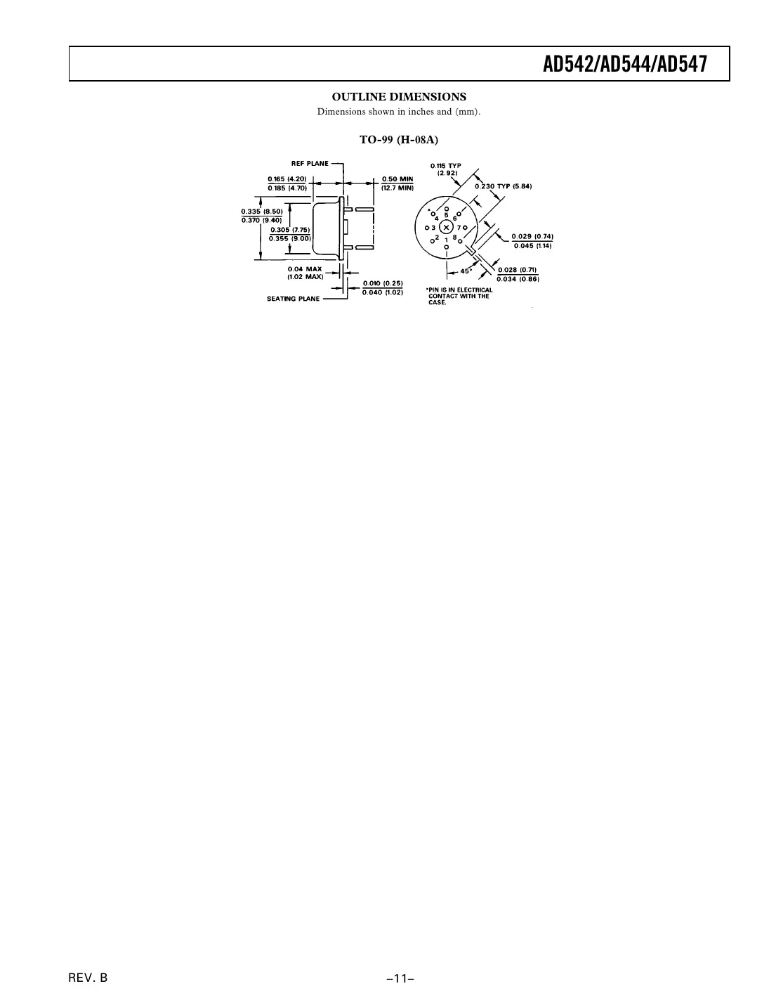 ad542 Datasheet Page 11
