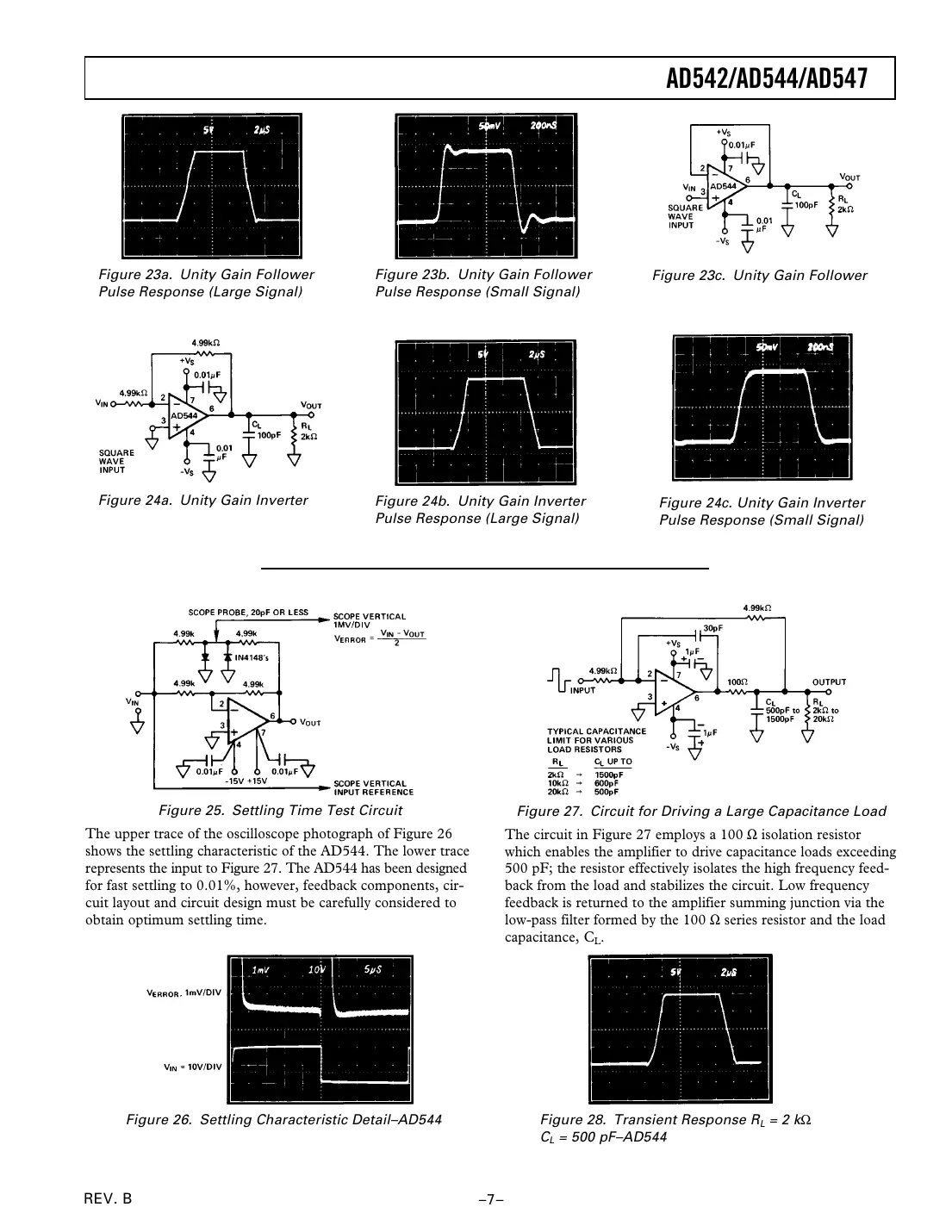 ad542 Datasheet Page 7