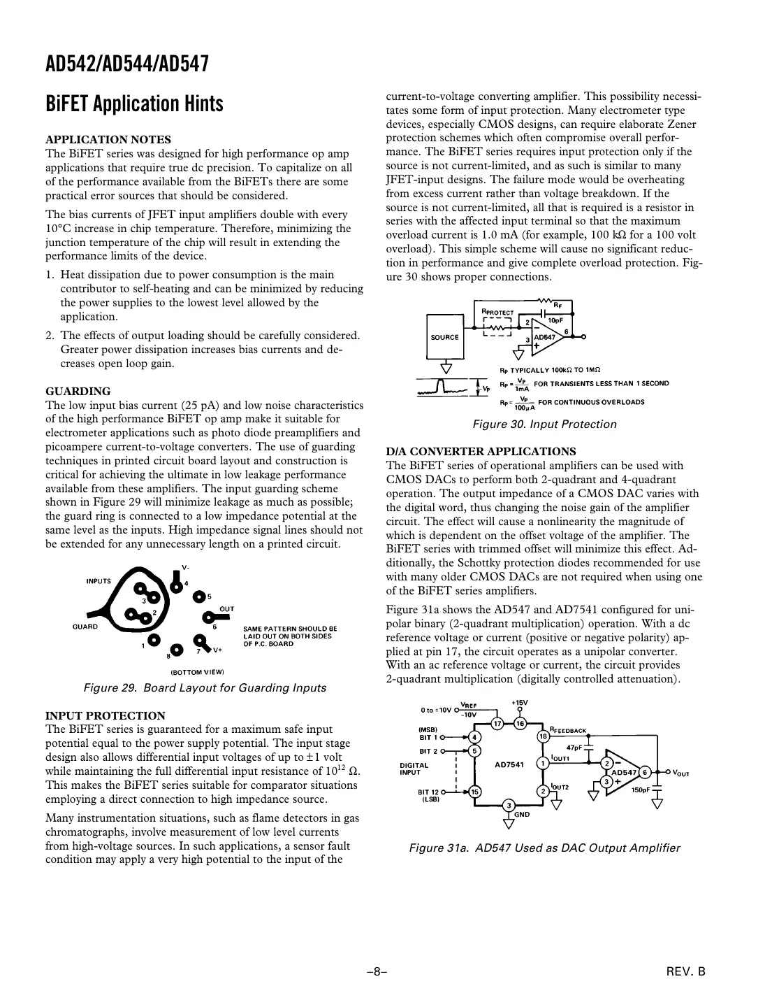 ad542 Datasheet Page 8