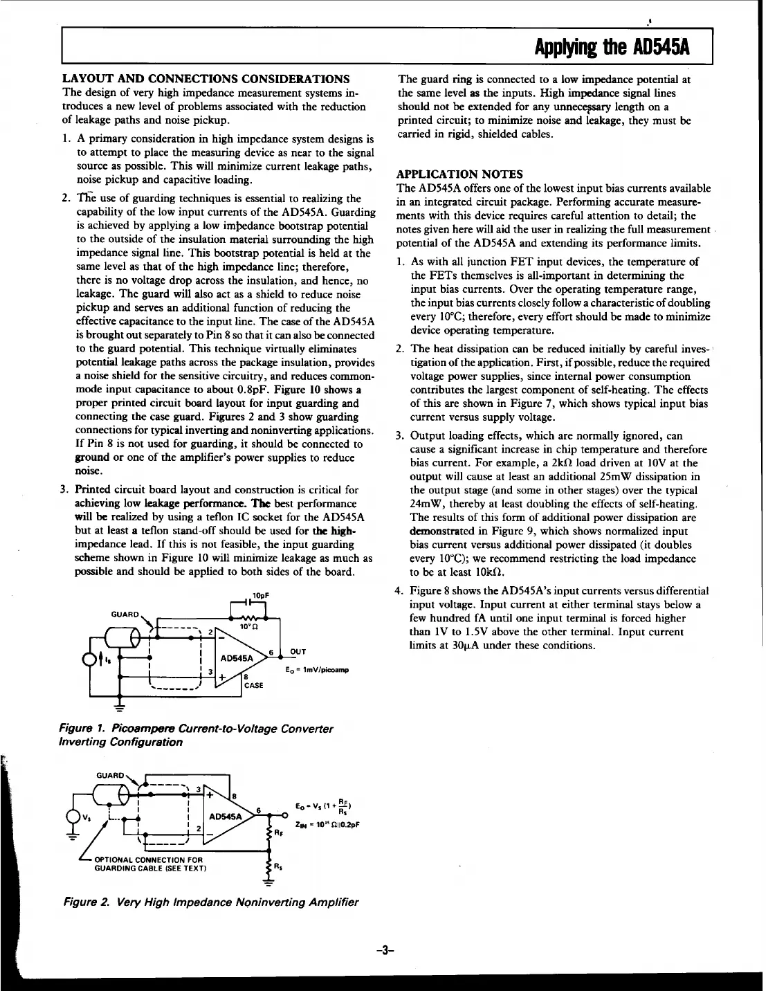 ad545a Datasheet Page 3