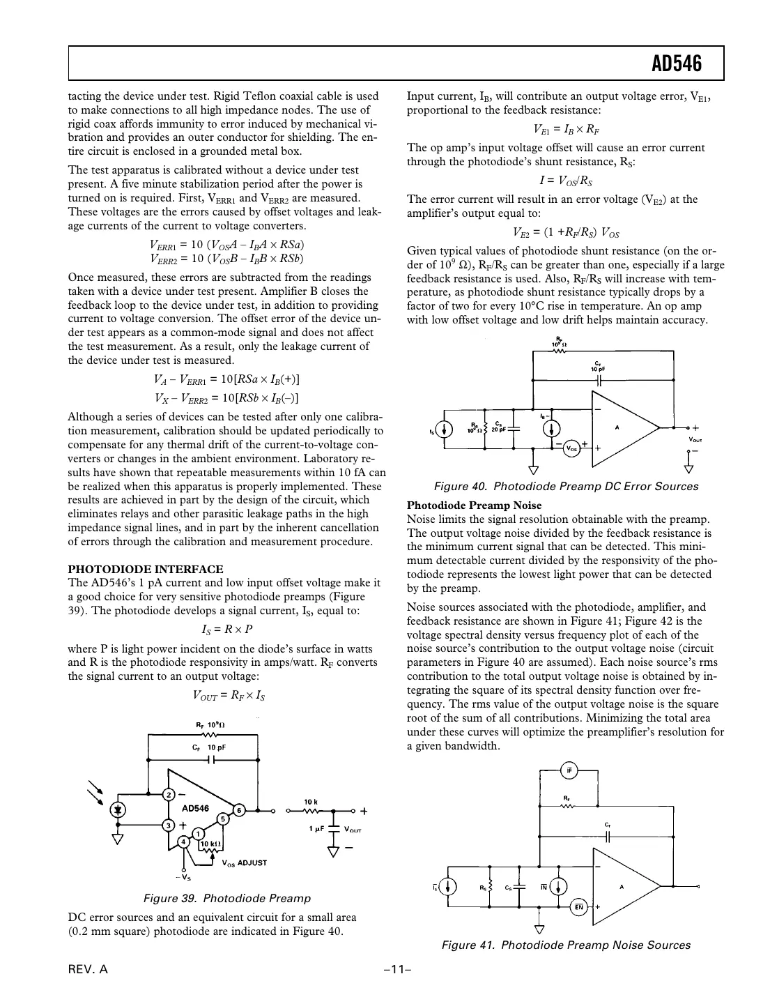ad546 Datasheet Page 11