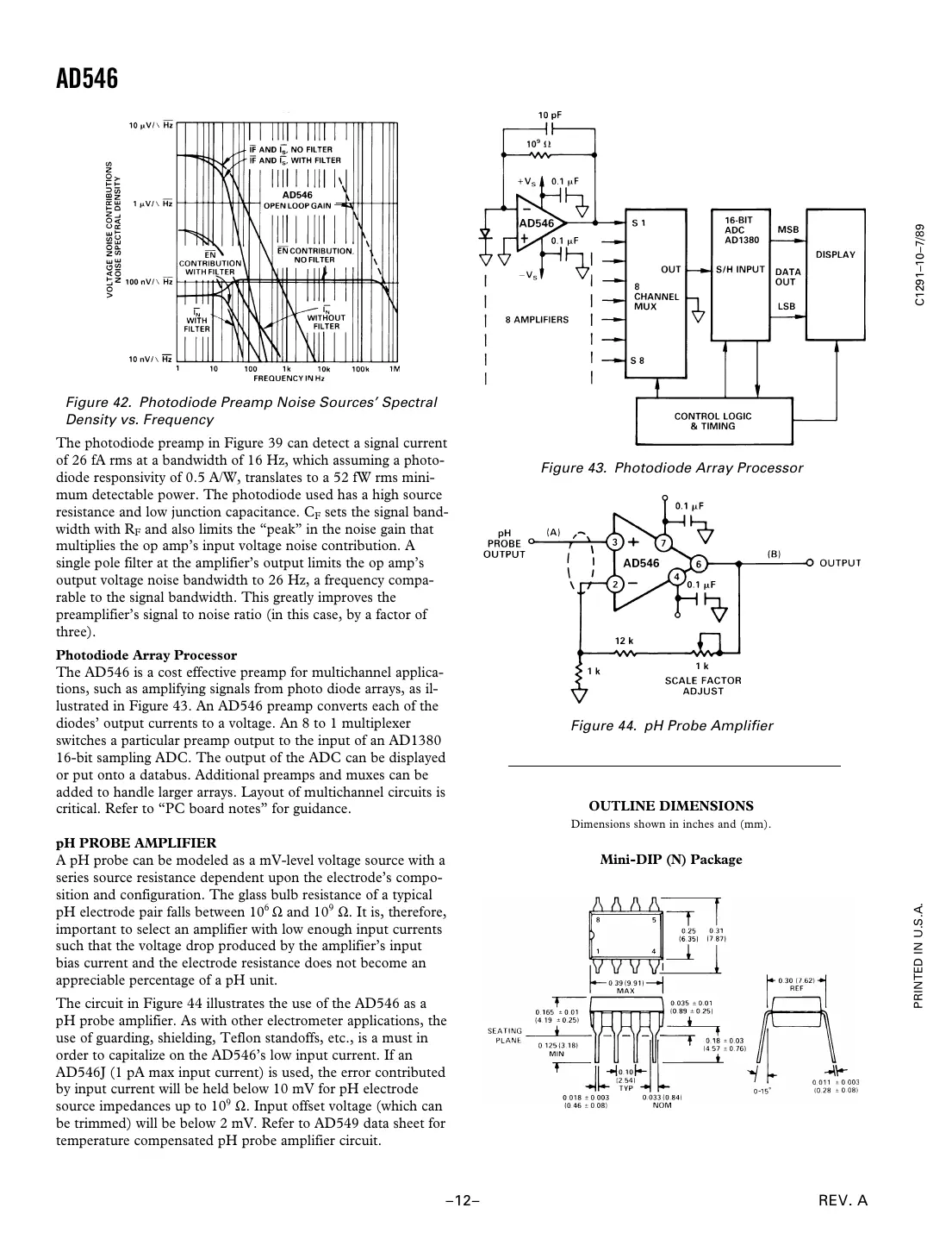 ad546 Datasheet Page 12