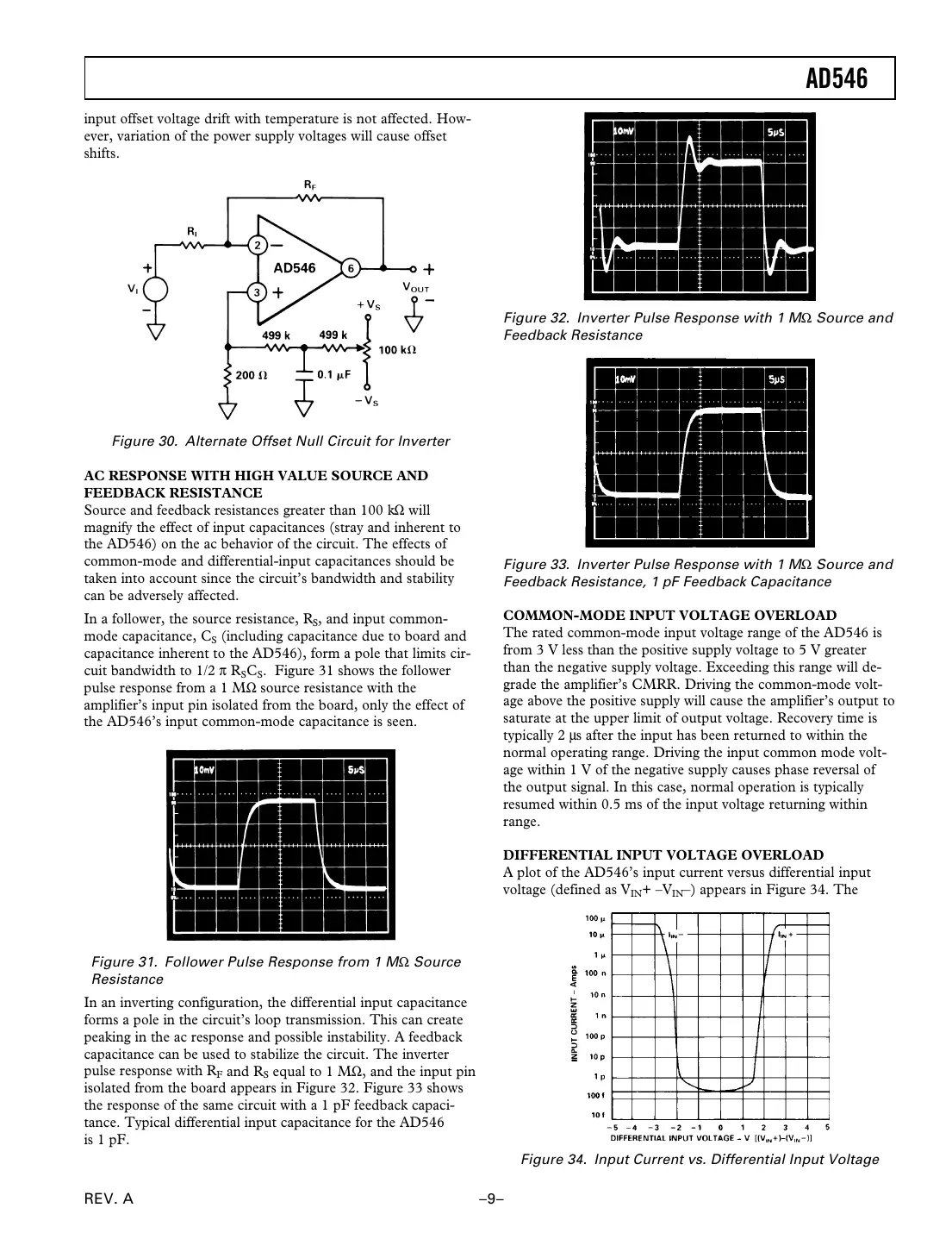 ad546 Datasheet Page 9