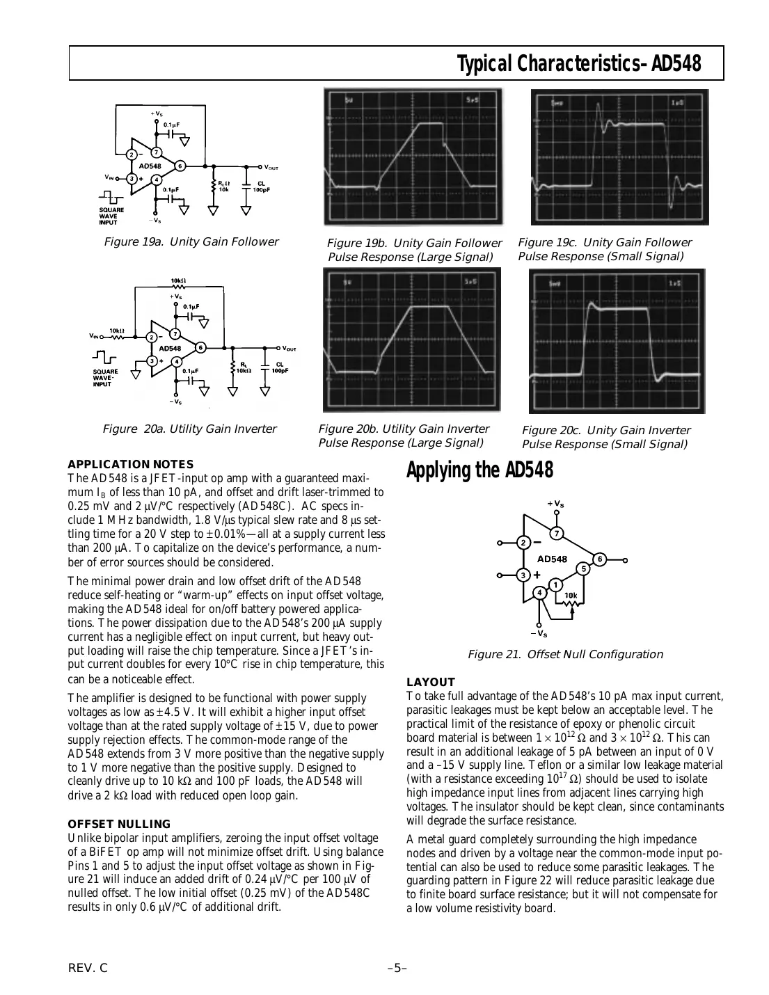 ad548 Datasheet Page 5