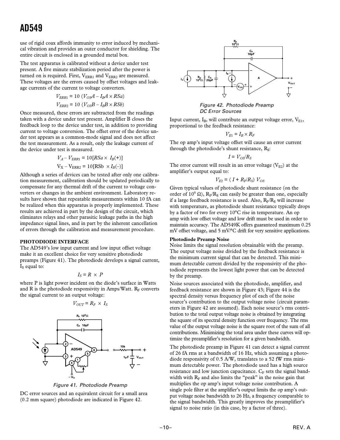 ad549 Datasheet Page 10