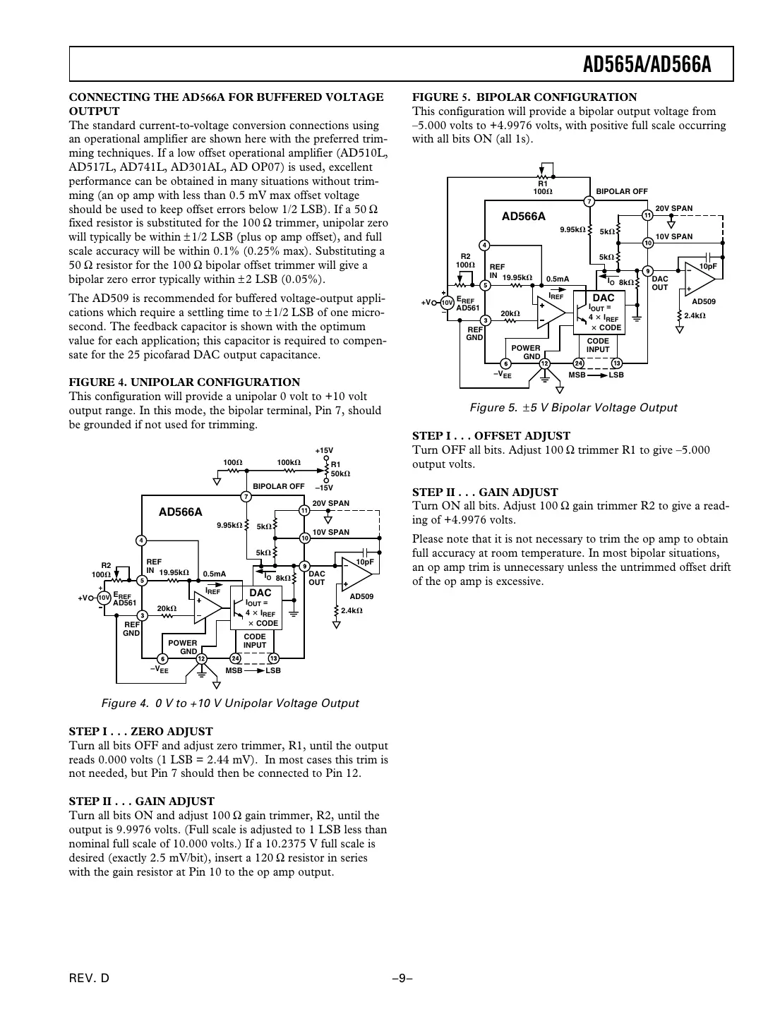 ad565a Datasheet Page 9