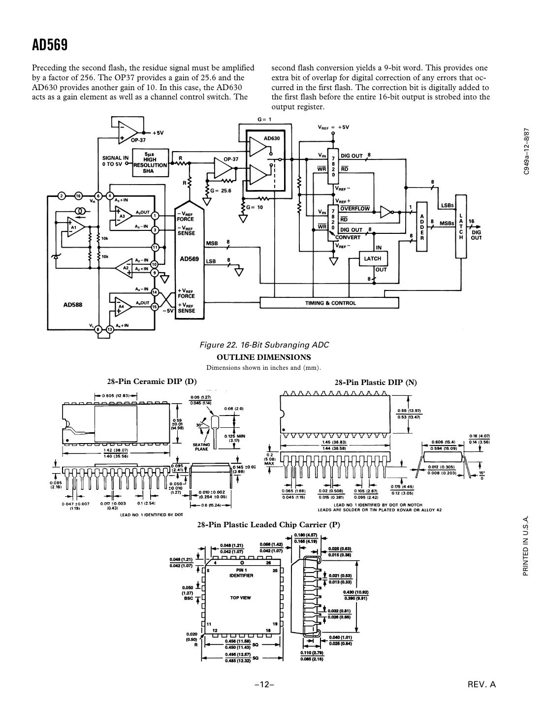 ad569 Datasheet Page 12