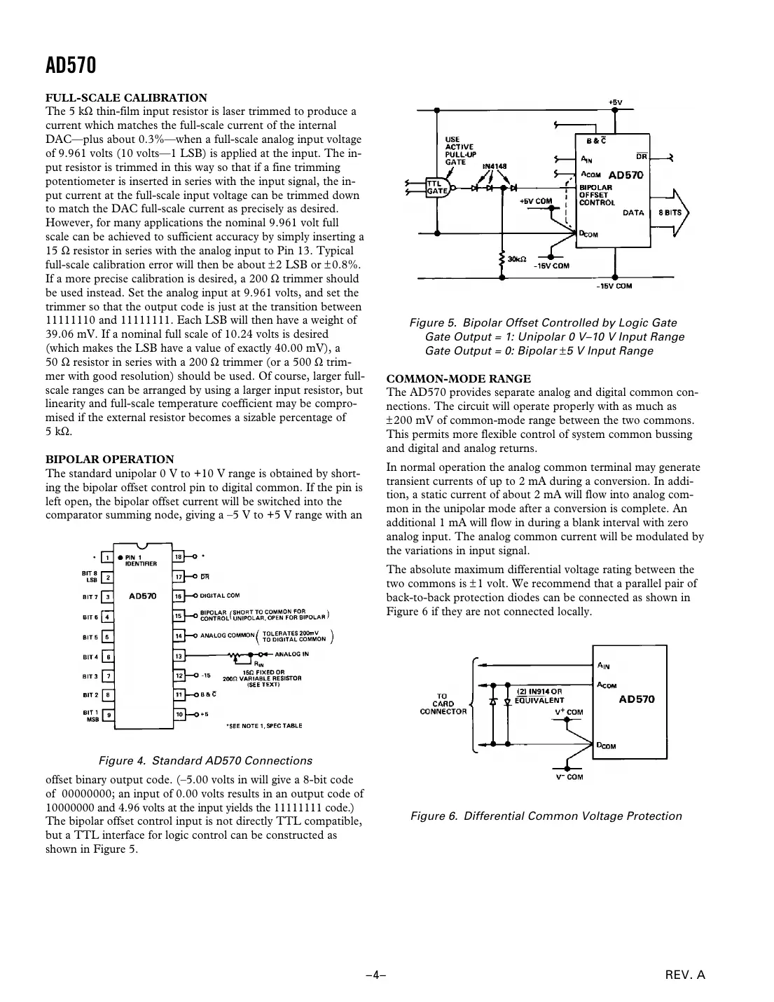 ad570 Datasheet Page 4