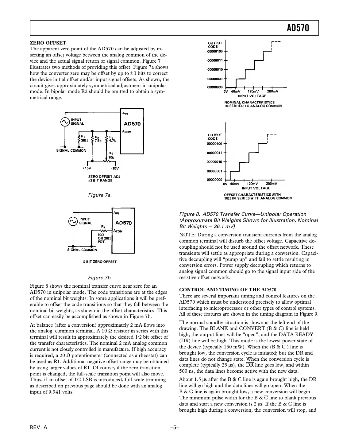 ad570 Datasheet Page 5