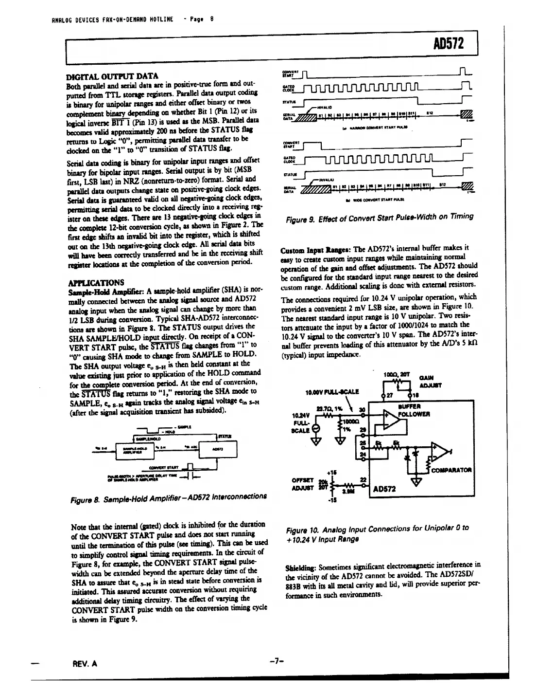ad572 Datasheet Page 6