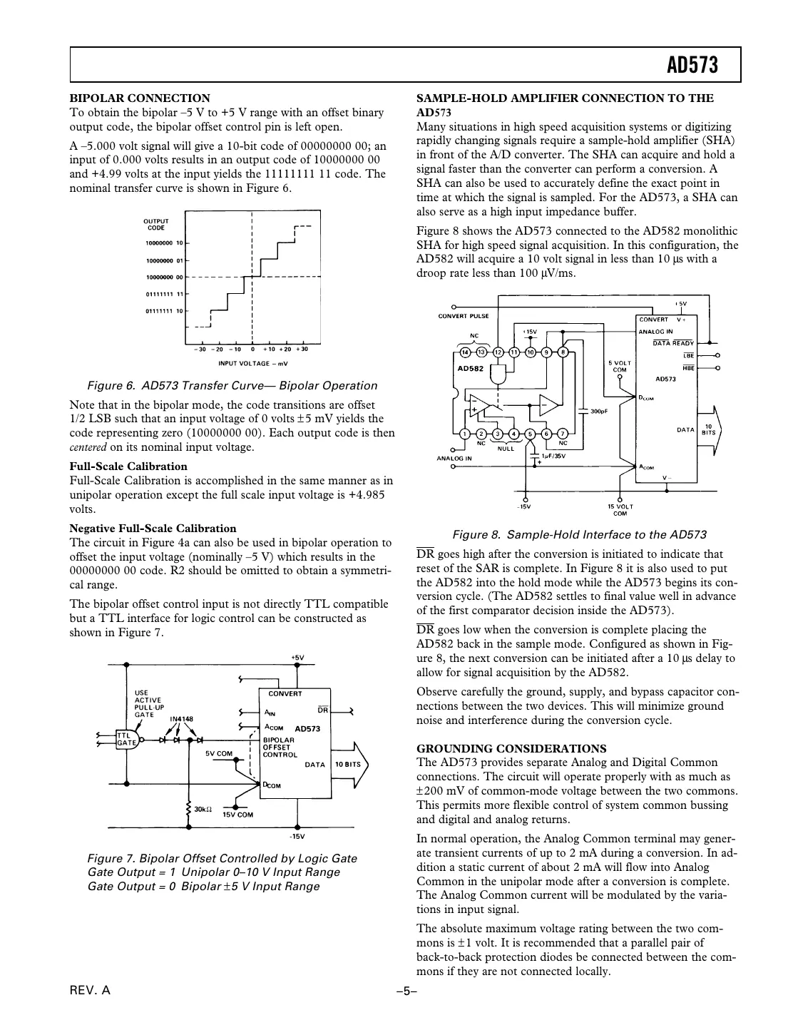 ad573 Datasheet Page 5